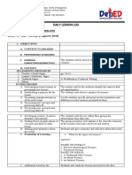 Daily Lesson Log: Republic of The Philippines Department of Education Region XII Kidapawan City Division