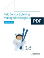 Field Service Lightning Managed Package Guide: Salesforce, Winter '18