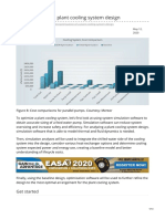 Optimization of A Plant Cooling System Design