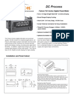 Simpson Falcon F45 DC Process Digital Panel Meter