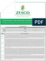 Countrywide Load Shedding Schedule January 2020: Disclaimer