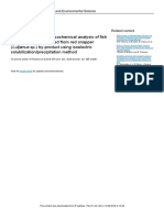 Biochemical and Physicochemical Analysis of Fish P