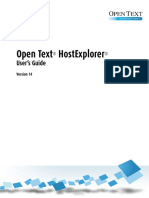 Opentext Host Explorer PDF