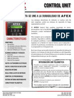 AFEX - Control Unit (Spanish)