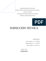 Inspeccion Tecnica