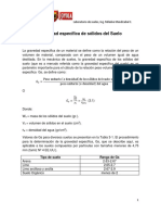 Exp No 2 Gravedad Específica de Sólidos Del Suelo