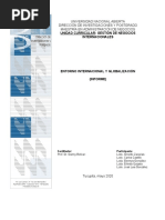 INFORME Entorno y Globalizacion