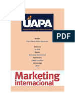 Marketing Internacional Tarea 1