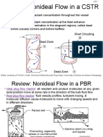 Review: Nonideal Flow in A CSTR