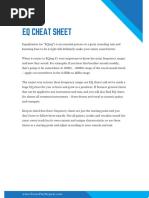 EQ Cheat Sheet PDF