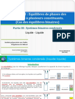 Chapitre III (Diagramme Binaire Liq Liq) 2015