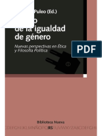 El Reto de La Igualdad de Género. Nuevas Perspectivas en Ética y Filosofía Política PDF