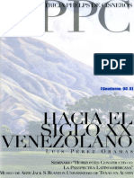 Perez Oramas Hacia El Siglo XX Venezolano