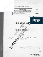 Training of War Dogs 1962 0 PDF