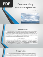 Tema4.7 Evaporacion y Evapotranspiracion Potencial