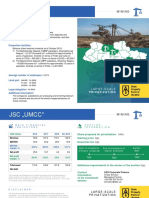 PJSC "Centrenergo" Soe "CC "Krasnolymanska" JSC UMCC": Mining