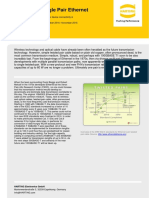 Fachartikel Fact Sheet Single Pair Ethernet EN