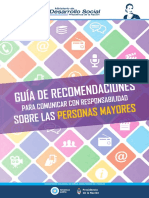 Guia para Comunicar Con Responsabilidad Sobre Las Personas Mayores