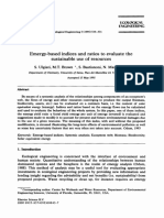 Emergy-Based Indices and Ratios To Evaluate The PDF