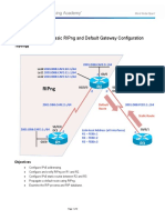 Actividad 1-1 - Enrutamiento IPV6 RIPng