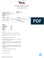 Student Assesment PDF