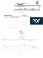 Segundo Parcial de Introduccion A La Ingenieria Lunes