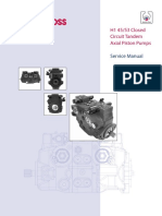 H1 45/53 Closed Circuit Tandem Axial Piston Pumps: Service Manual