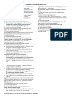 GRADING AND REPORTING PRACTICESS Report