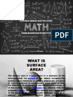 Surface Areas and Volumes