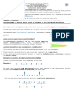 5to Que Son Las Operaciones Combinadas