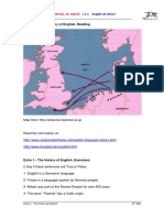 Extra 1 The History of English. Reading, Exercises and and Answer Key