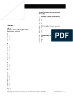 Unit Tests Answer Key