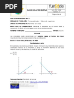 9.1 Guía Didácica 2, M. Pendiente de Una Recta