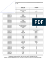 Electrical Part List