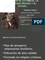 Presentación ENGELS, Origen de La Familia