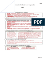 TAO1221 Computer Architecture and Organization: Part 1: Discussion