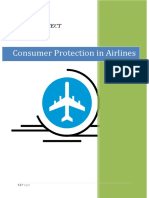 Consumer Protection in Airlines: Torts Project