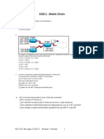 CCNA 3 Module 1 Exams