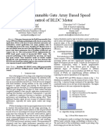 Field Programmable Gate Array Based Speed Control of BLDC Motor