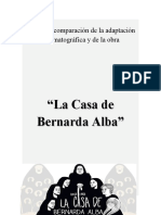 Estudio y Comparación de La Adaptación Cinematográfica y de La Obra La Casa de Bernarda Alba