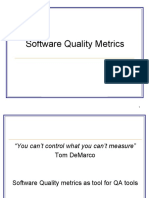 Software Quality Metrics