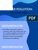 Groundwater Pollution