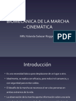 Biomecánica de La Marcha - Cinemática