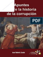 Apuntes Sobre La Historia de La Corrupcion PDF