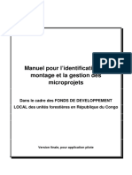 08 Manuel Gestion Microprojets Fonds de Développement Local RoC