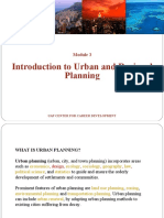 mODULE 3 - Urban & Regional Planning