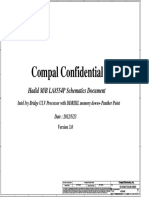 Compal Confidential: Hadid M/B LA8554P Schematics Document