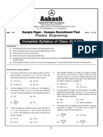 Complete Syllabus of Class XI & XII: Physics (