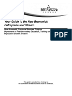 Your Guide To The New Brunswick Entrepreneurial Stream