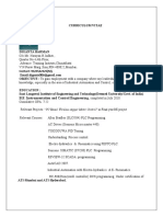 B.E. Instrumentation and Control Engineering,: "PC Based Wireless Stepper Motor Control" As Final Year BE Project